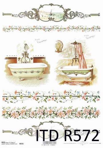 CARTA DI RISO PER DECOUPAGE A4, LUXARIA