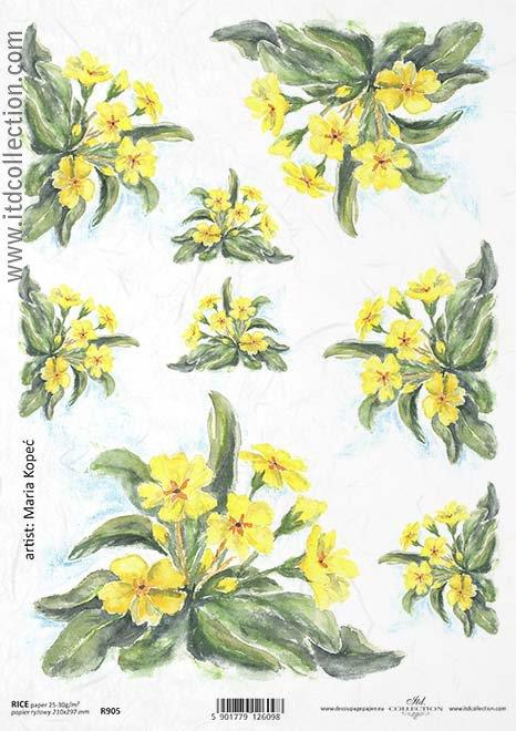 DECOUPAGE PAPIR RIŽEV A4, TROBENTICE