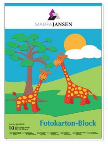 Set of papers A3 300g 10 sheets