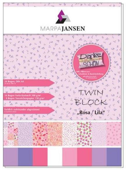 Set of papers A4 10 sheets Pastel Mix