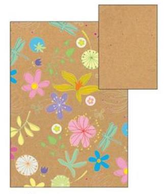 Karton Vintage 230g 50x70 cm, pomladni potpuri