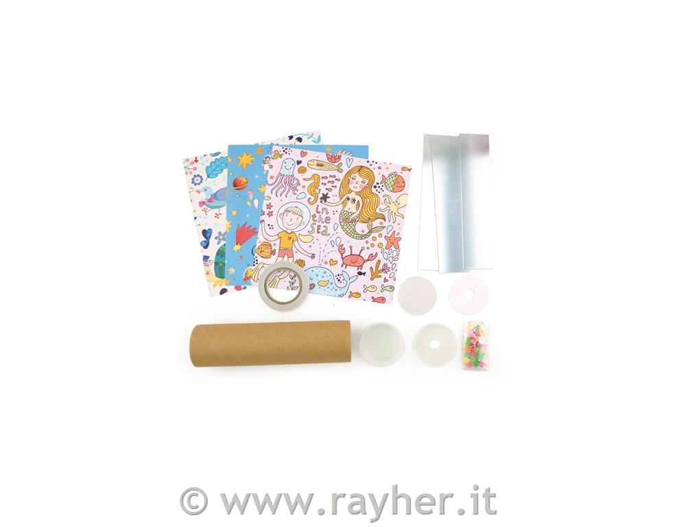 Ustvarjalni set: Izdelaj kalejdoskop