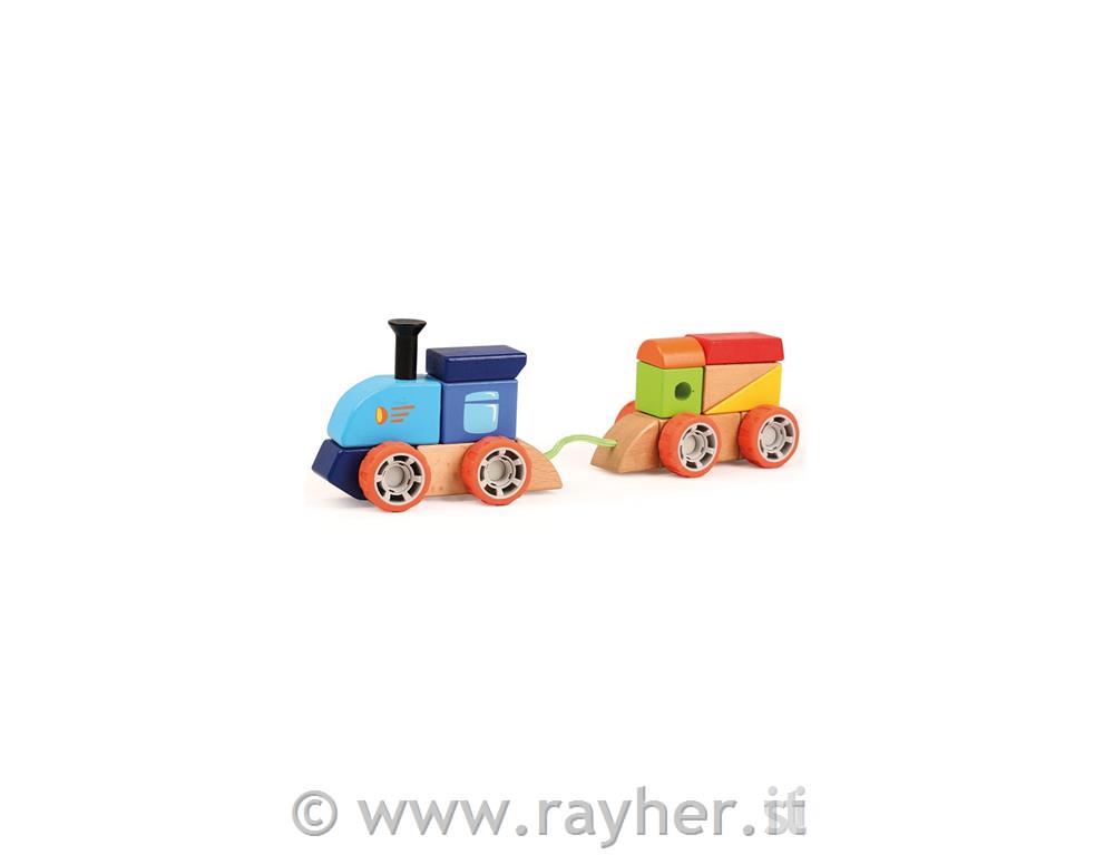 DIY Wooden train