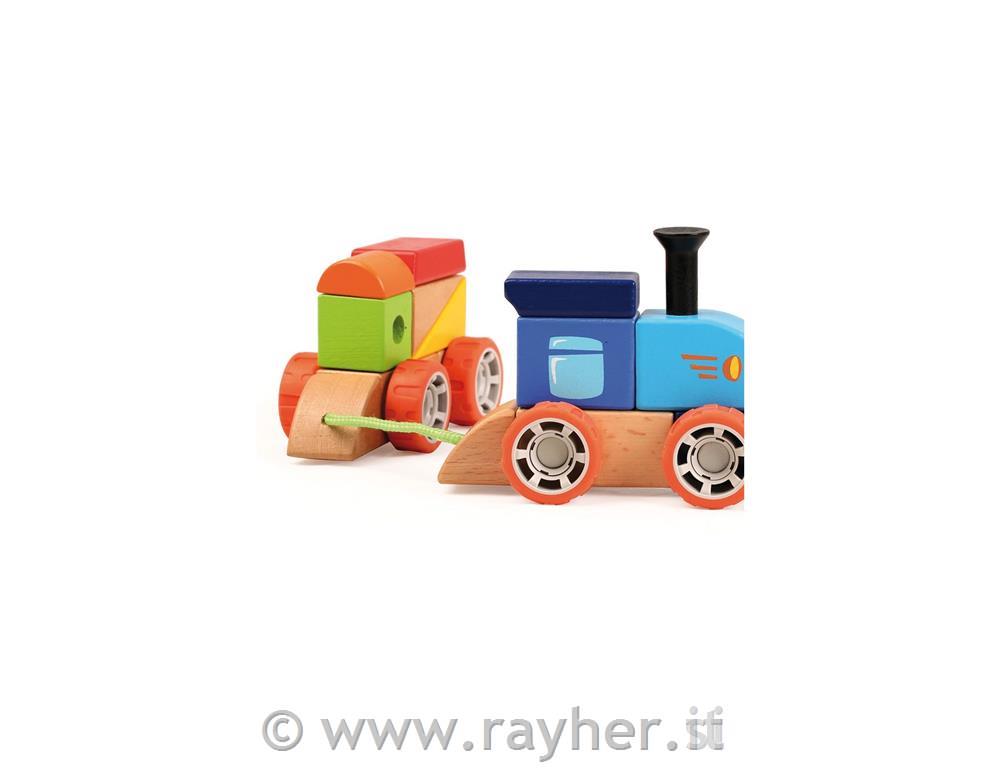 DIY Wooden train