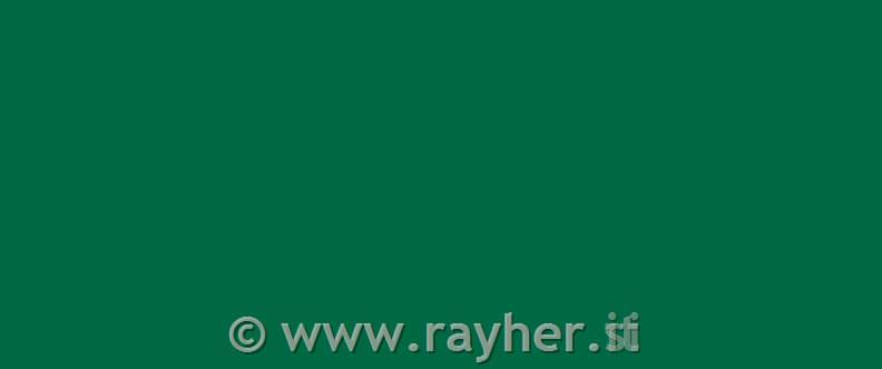 Barva za porcelan in steklo, 20ml, temno zelena, prosojna