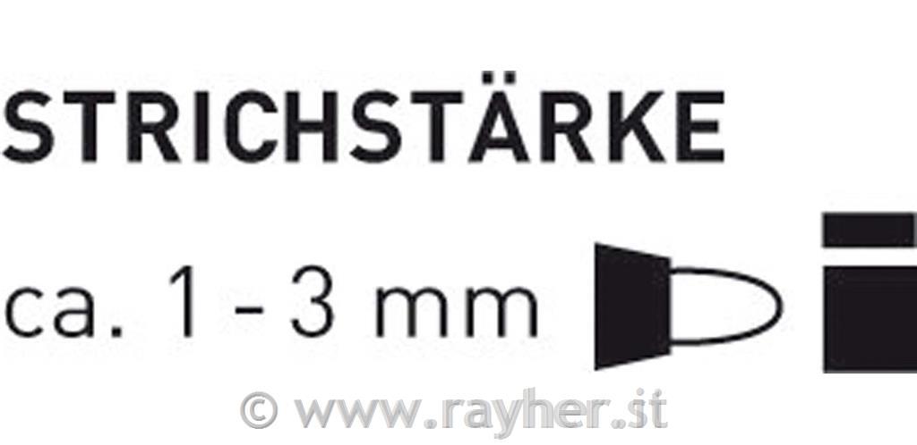 Porcelain marker Easy black