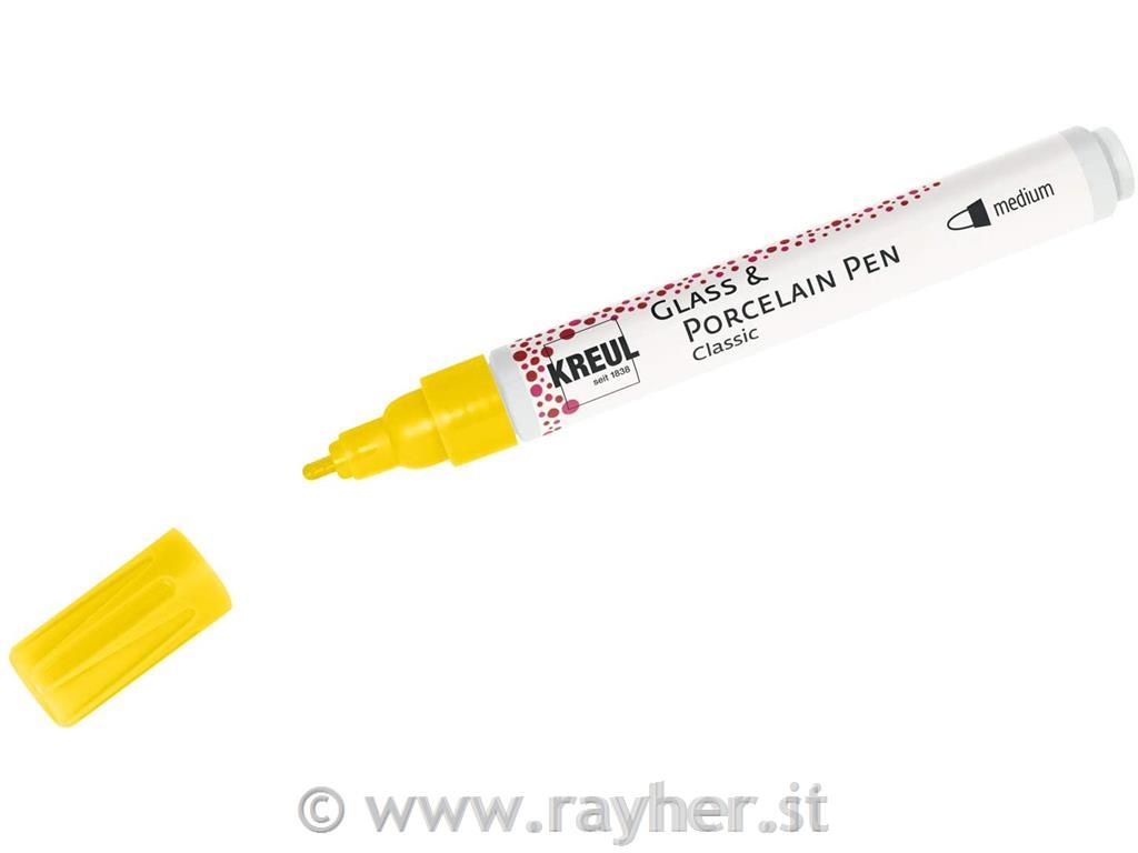 Flomaster za porcelan, brillant rumen