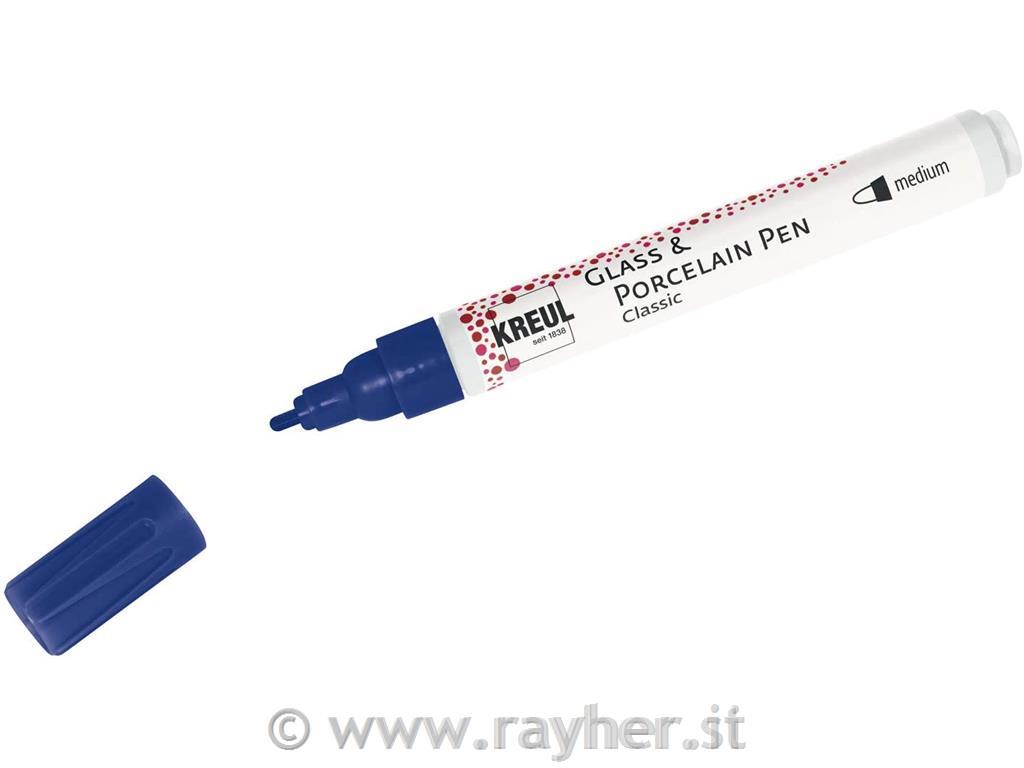 Pennarello per porcellana, blu scuro bri