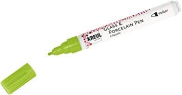 Pennarello per porcellana, verde chiaro