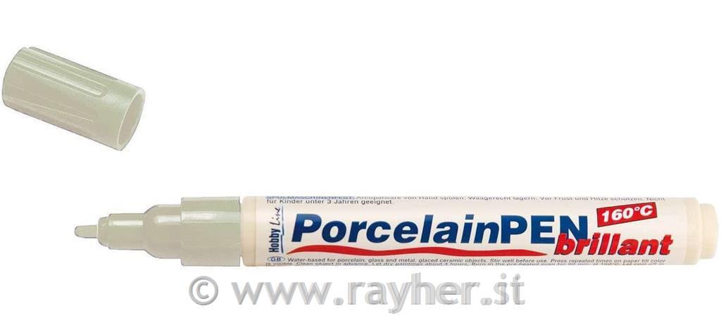 Pennarello per porcellana, crema brillan