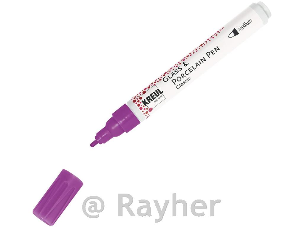 Pennarello per porcellana, lilla brillan