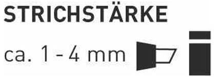 Pennarello per porcellana,per calligrafia, blu