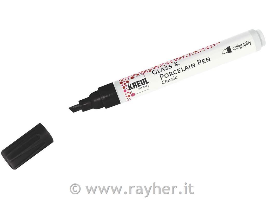 Pennarello per porcellana,per calligrafia, nero
