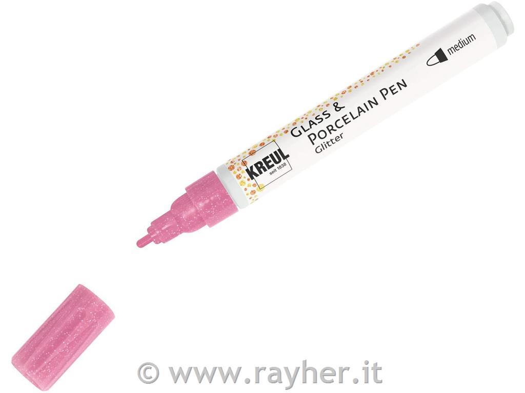 HOBBY LINE Porcelain+GlassPen Glitter 1