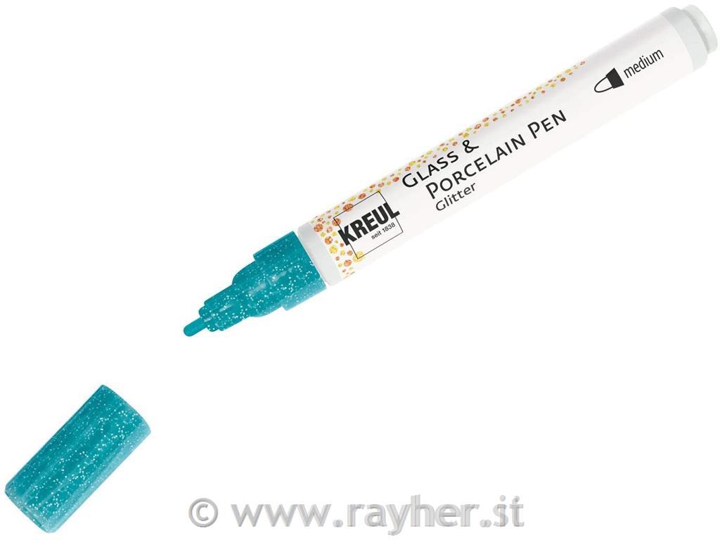 HOBBY LINE Porcelain+GlassPen Glitter 1