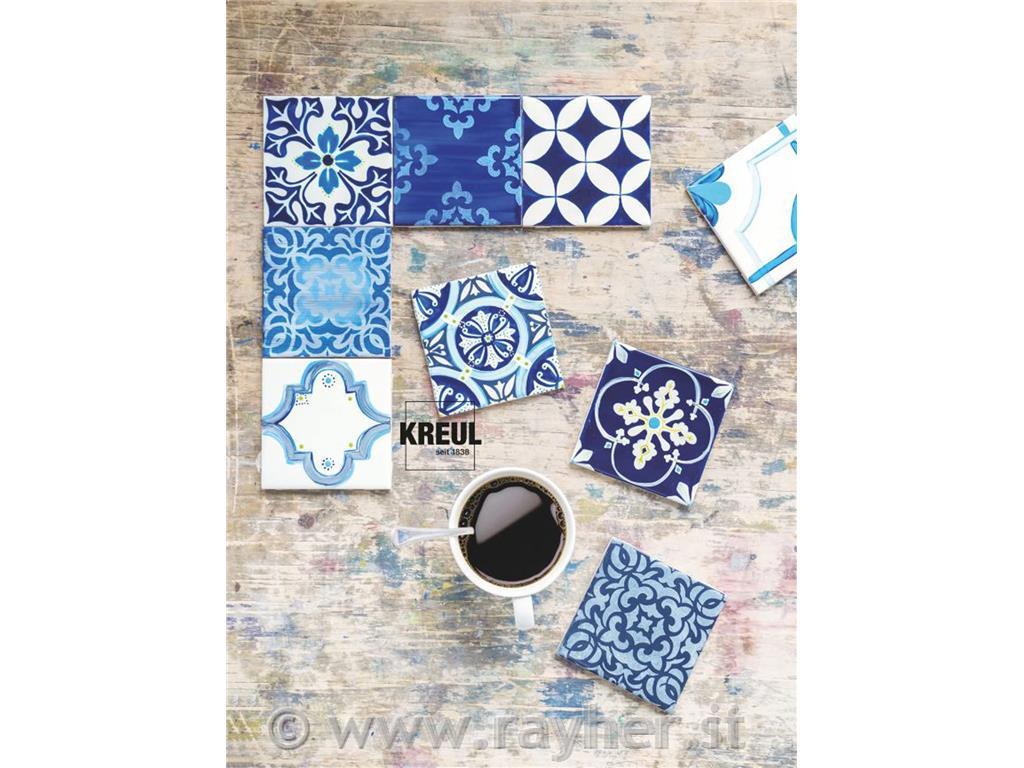 Barve za steklo in porcelan set 6