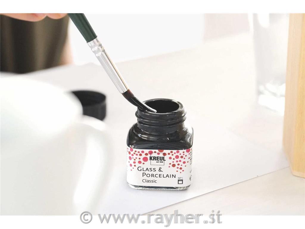 Barve za steklo in porcelan set 6