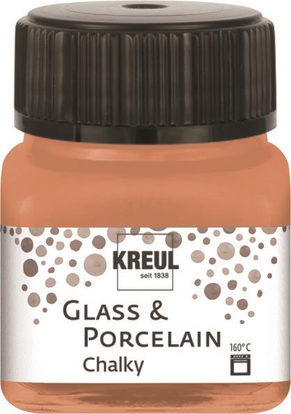 Colore per porcellana e vetro Chalky, 20 ml, Terracotta Earth