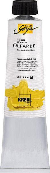 SoloGoya colore ad olio, 55ml, argento