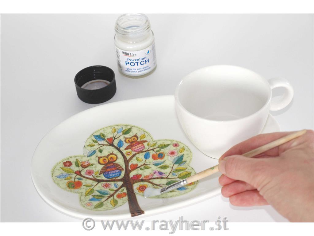 Lepilo za servietno tehniko Porzellan Potch 150ml za porcelan