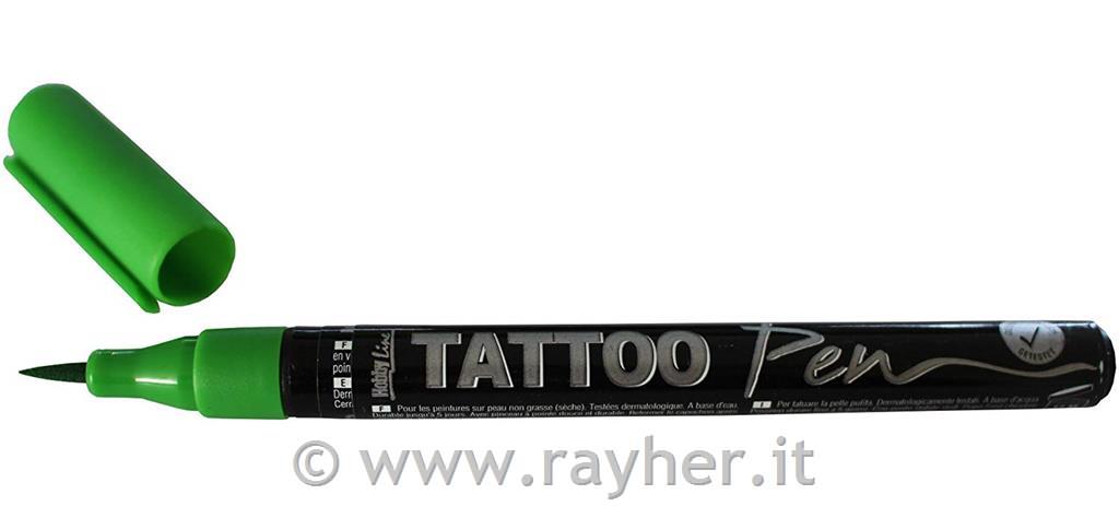 HOBBY LINE Tattoo Pen Green