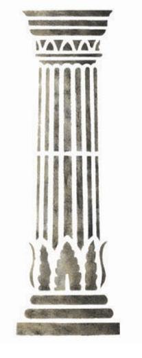 Šablona 428,18x50 cm