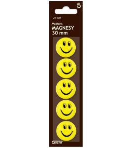 Magnet, smile, 30 mm, set 5