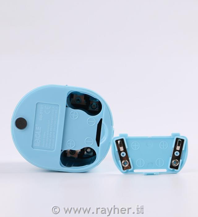 Baterijski šilček, moder, dve rezili