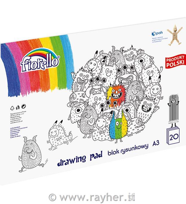 Blok risalni A3, 20 strani, 70 g