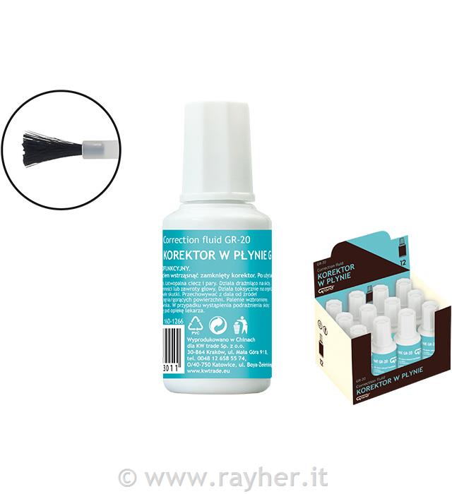 Correttore con pennello, 20ml