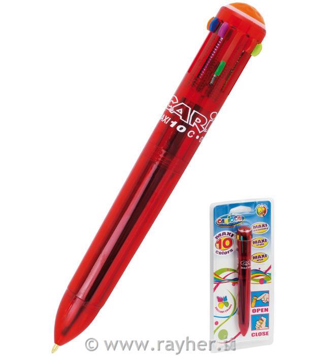 Penna Multicolor, 10 colori, 1mm