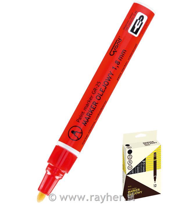 Pennarelli ad Olio Paint Grand, rosso