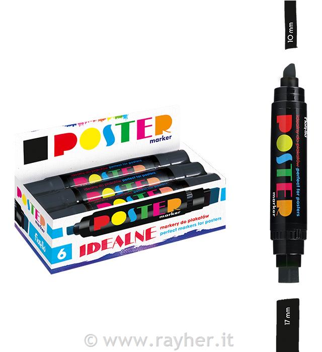 POSTER Marker, nero
