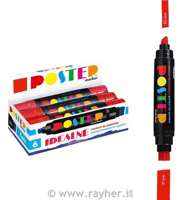 POSTER Marker red