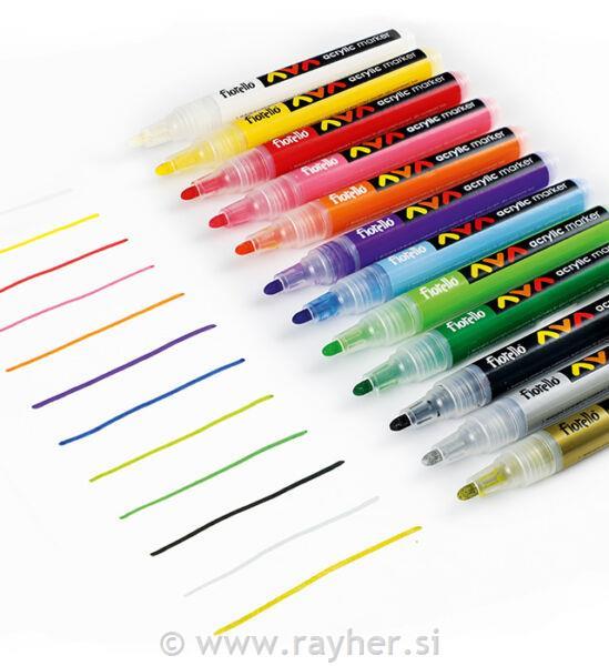 Marker acrilici set 12