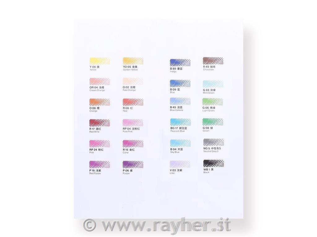 Pennarelli Fineliner 0,4 mm, set 24