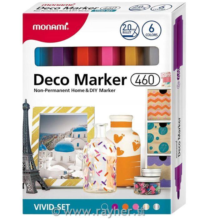 Acrylic Markers set 6, Vivid