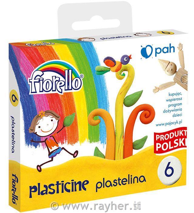Plastilina, 6 colori