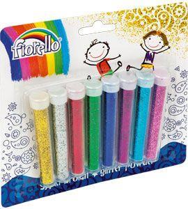 Flitter misto8 colori da 4,5 g,colori misti