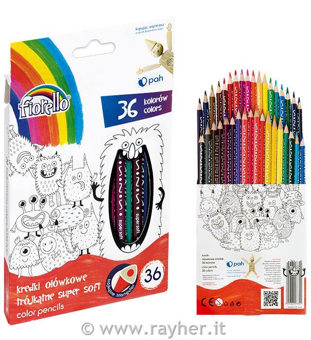 Color pencils Super Soft 36 colours