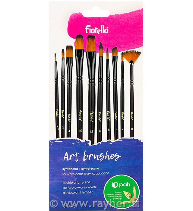 Pennelli, artistici, set 10