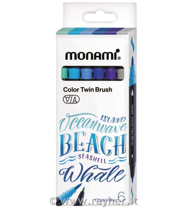 Marker Acquerellabili per artisti set 6Ocean Blu