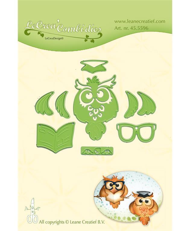 Multi die: Fantasy Owl/GraduationCut & Embossing die