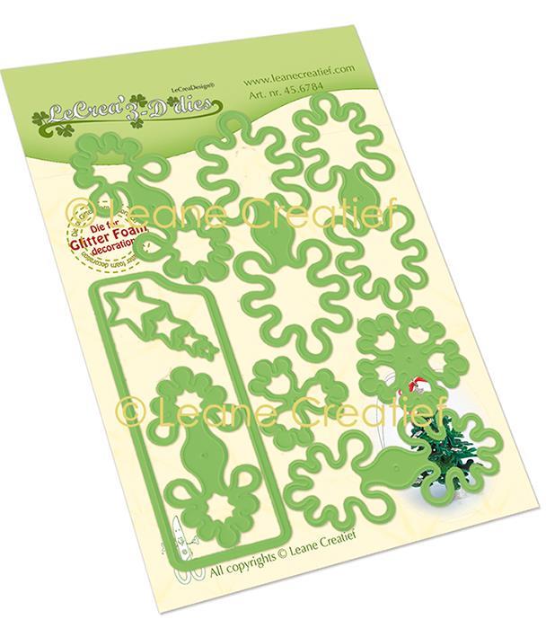 Multi die: Christmas Tree, 3DCut die