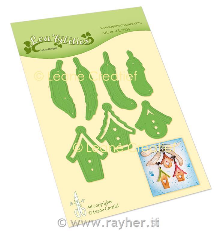 Šablona Lea'Bilities: Ptičje hišice