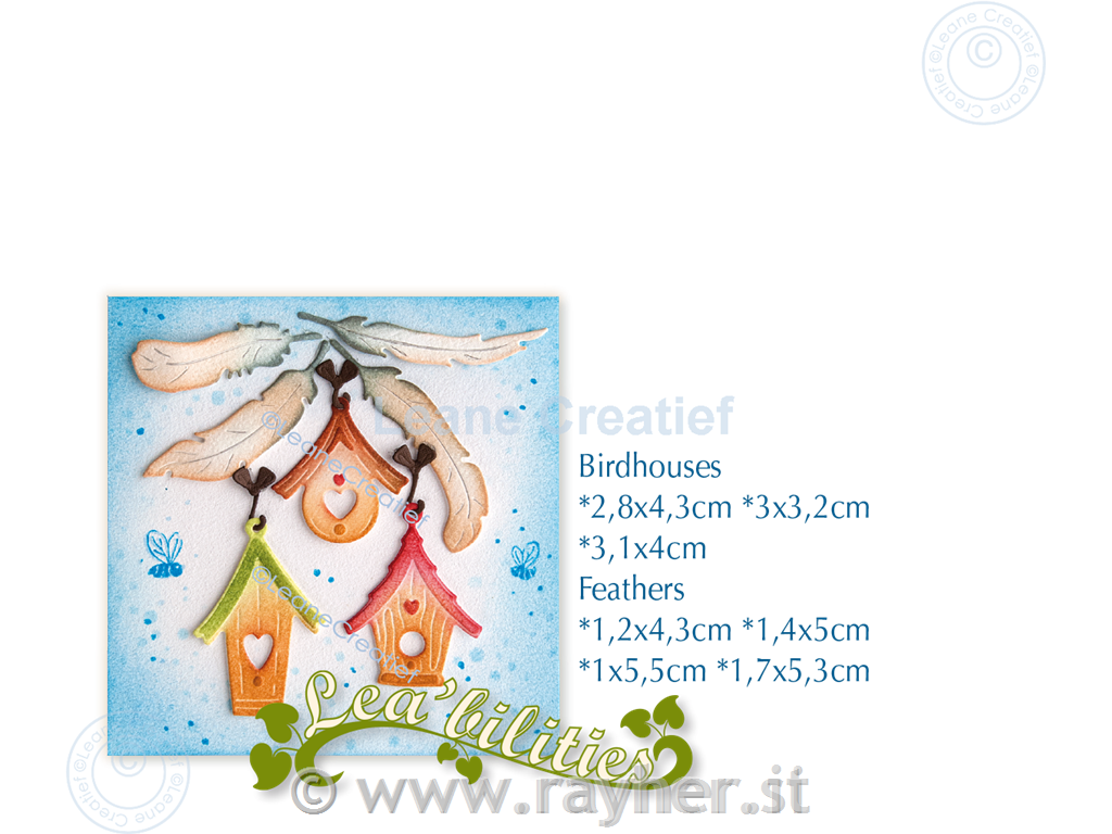 Šablona Lea'Bilities: Ptičje hišice