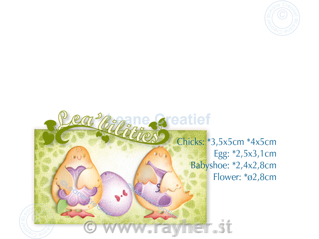 FUSTELLA LEA'BILITIES: Pulcini di Pasqua