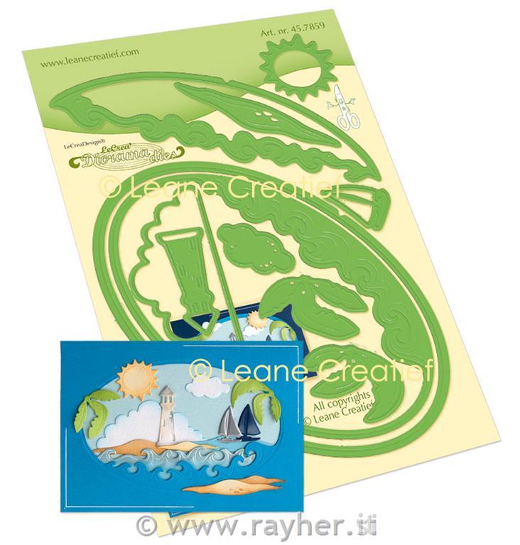 Multi die: SeasideCut & Embossing die