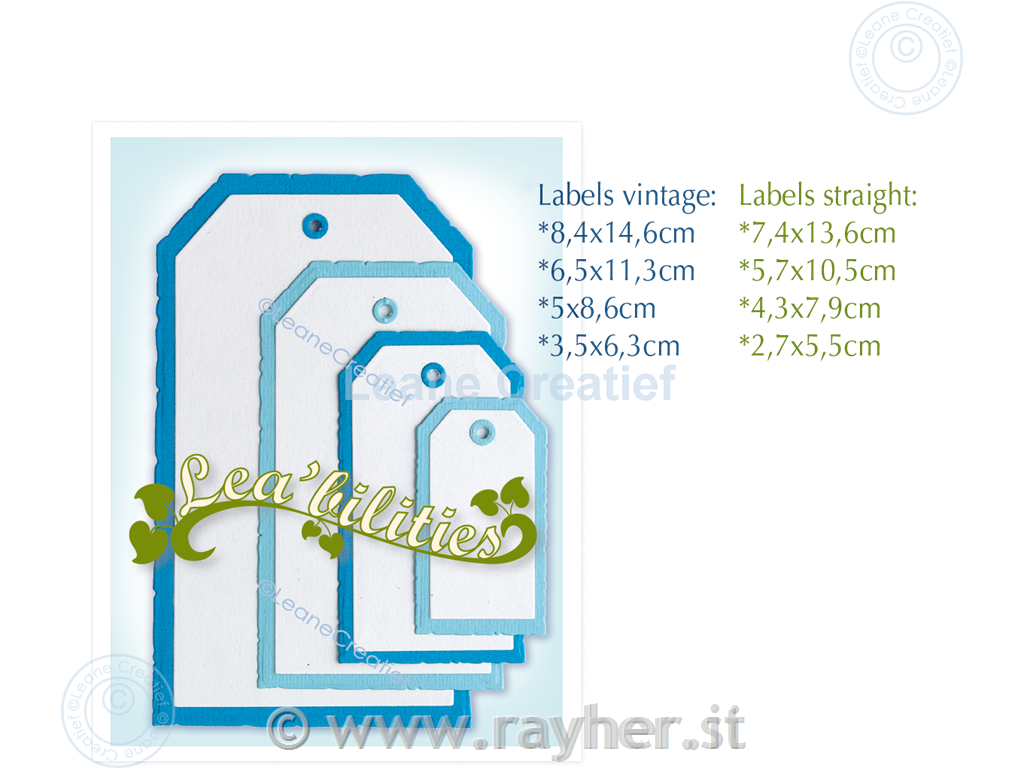 FUSTELLA LEA'BILITIES: Etichette
