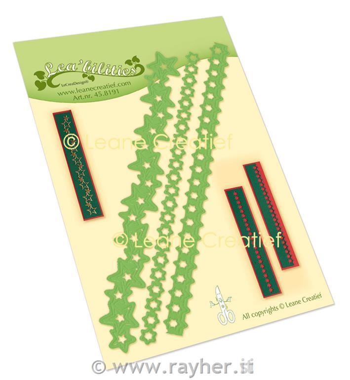 Multi die: Card edge borderCut & Embossing die